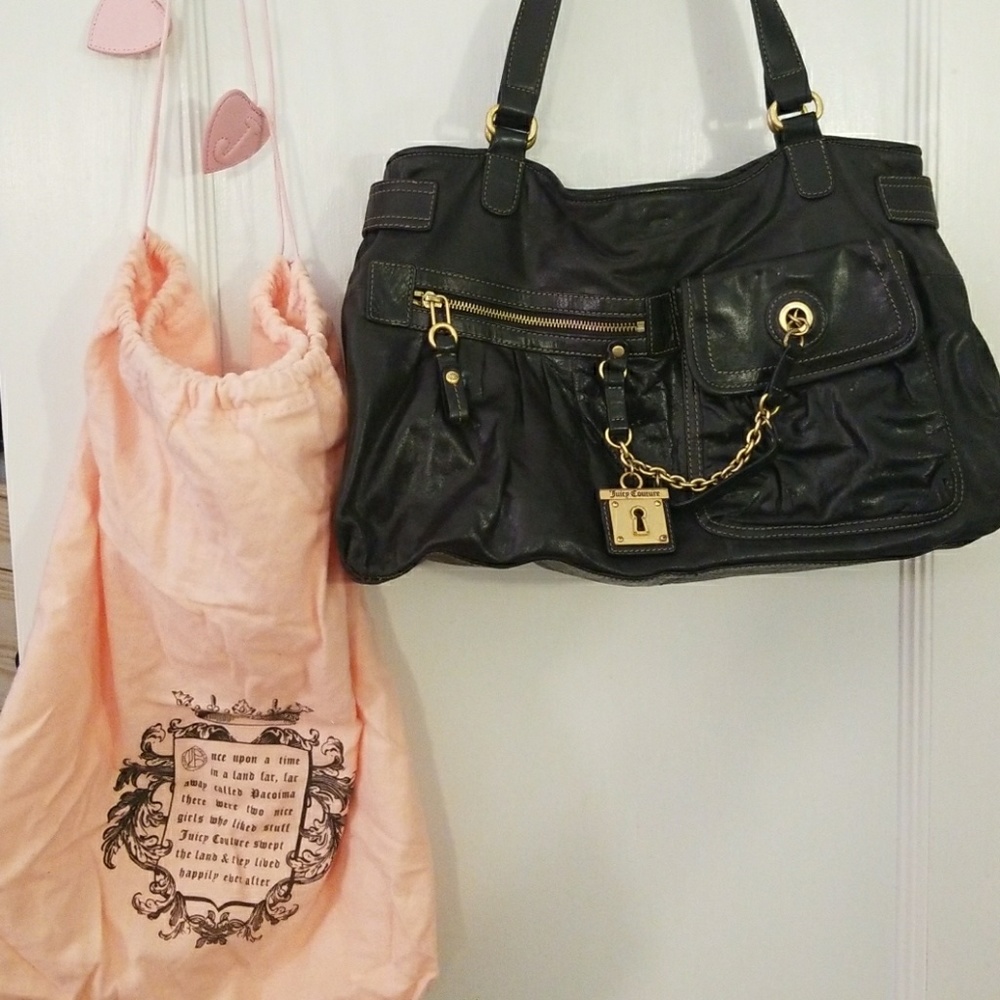 Juicy Couture genuine leather purse